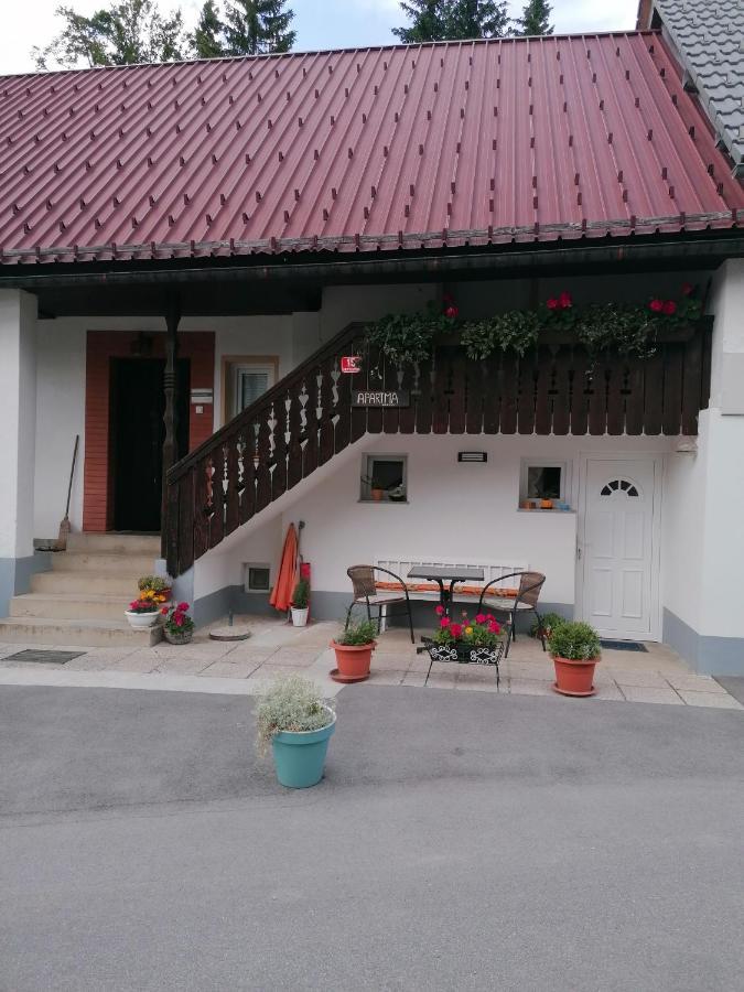 Apartmaji Korosec Na Koprivniku Apartman Koprivnik v Bohinju Kültér fotó