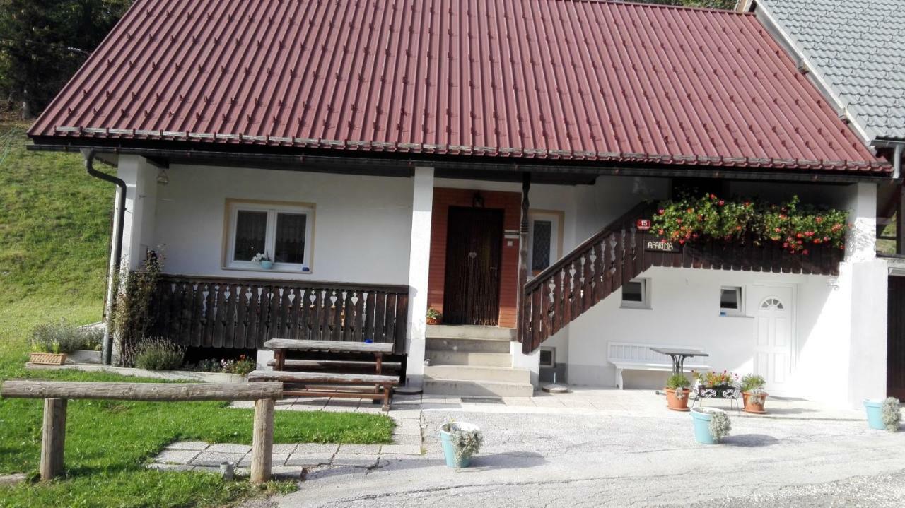 Apartmaji Korosec Na Koprivniku Apartman Koprivnik v Bohinju Kültér fotó